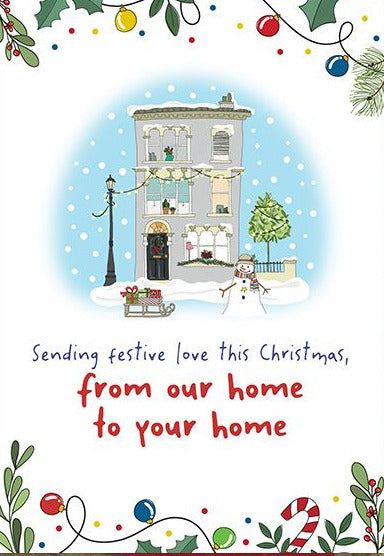 Card Christmas; from our home....