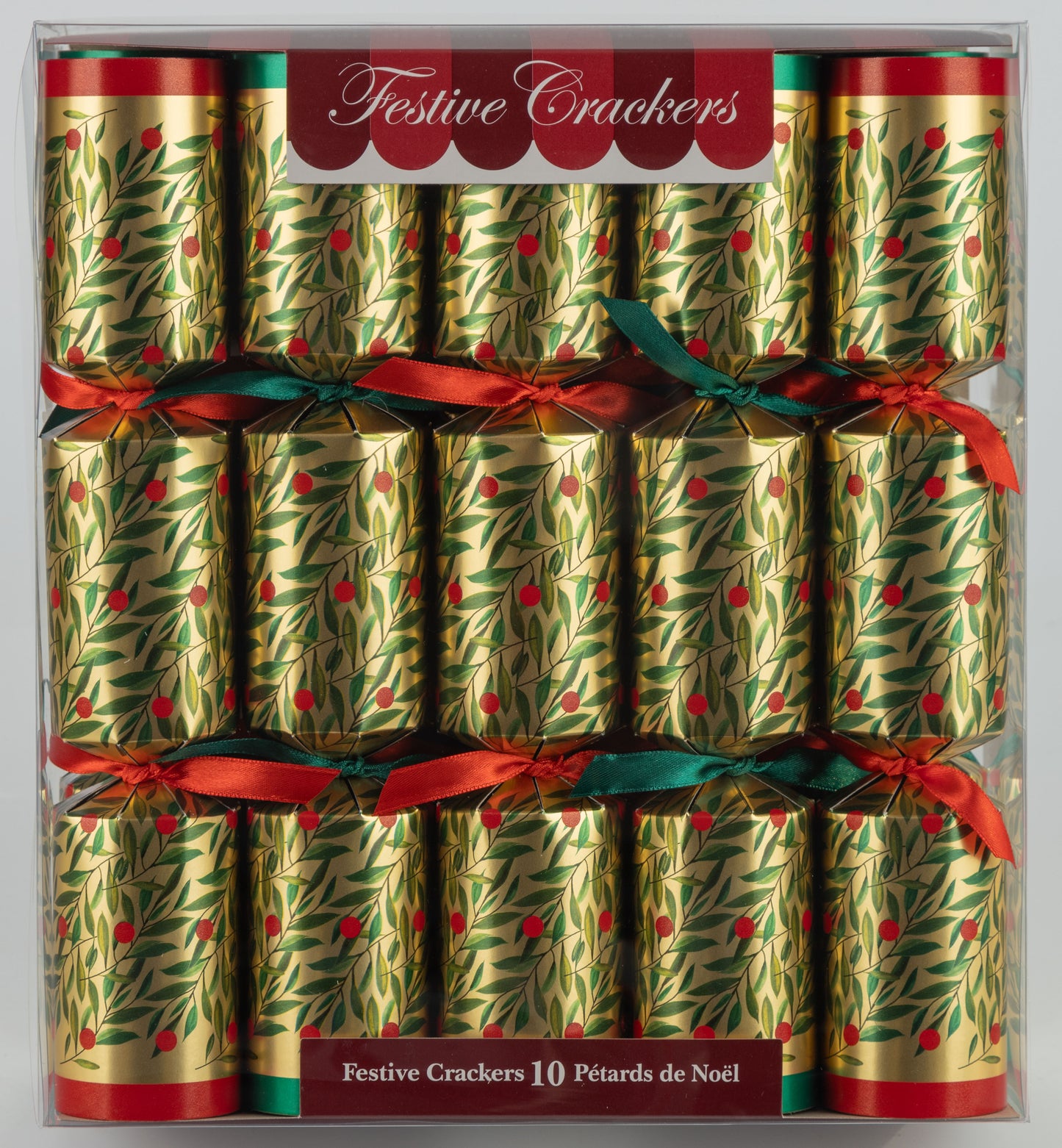 Christmas Crackers, Winter Berries, 10pc