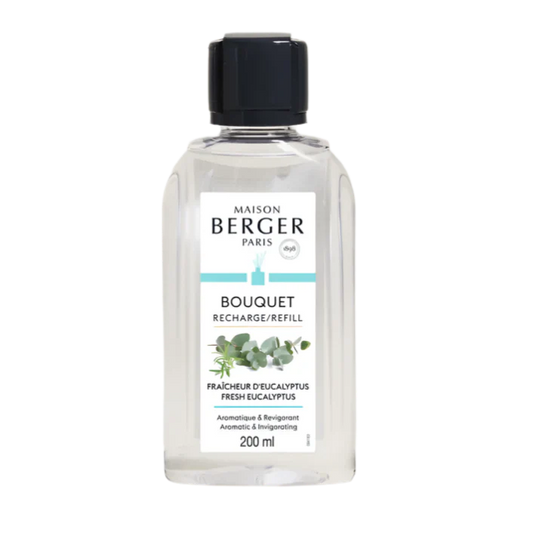 Maison Berger Paris,  Reed Diffuser: Refill Fresh Eucalyptus 200ml