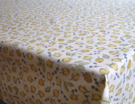 Tablecloth, Provence Yellow Rose & Lavender,  Square
