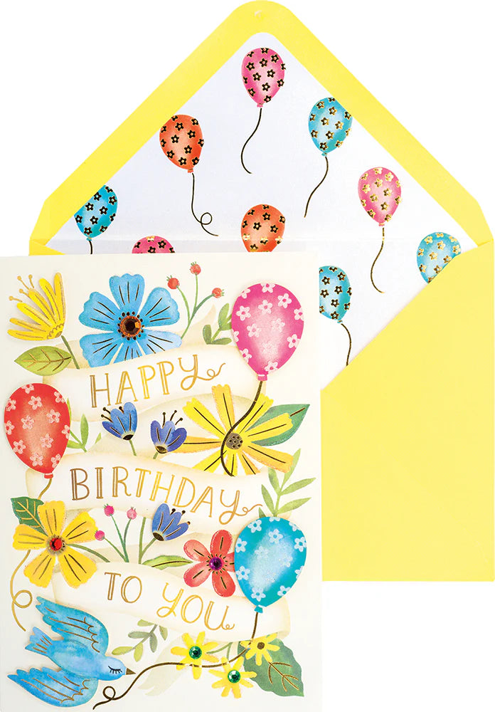 Card, Birthday; Happy Birthday to You