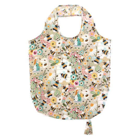 Reusable Roll up Tote Bag Ulster Weavers - Bee Keeper