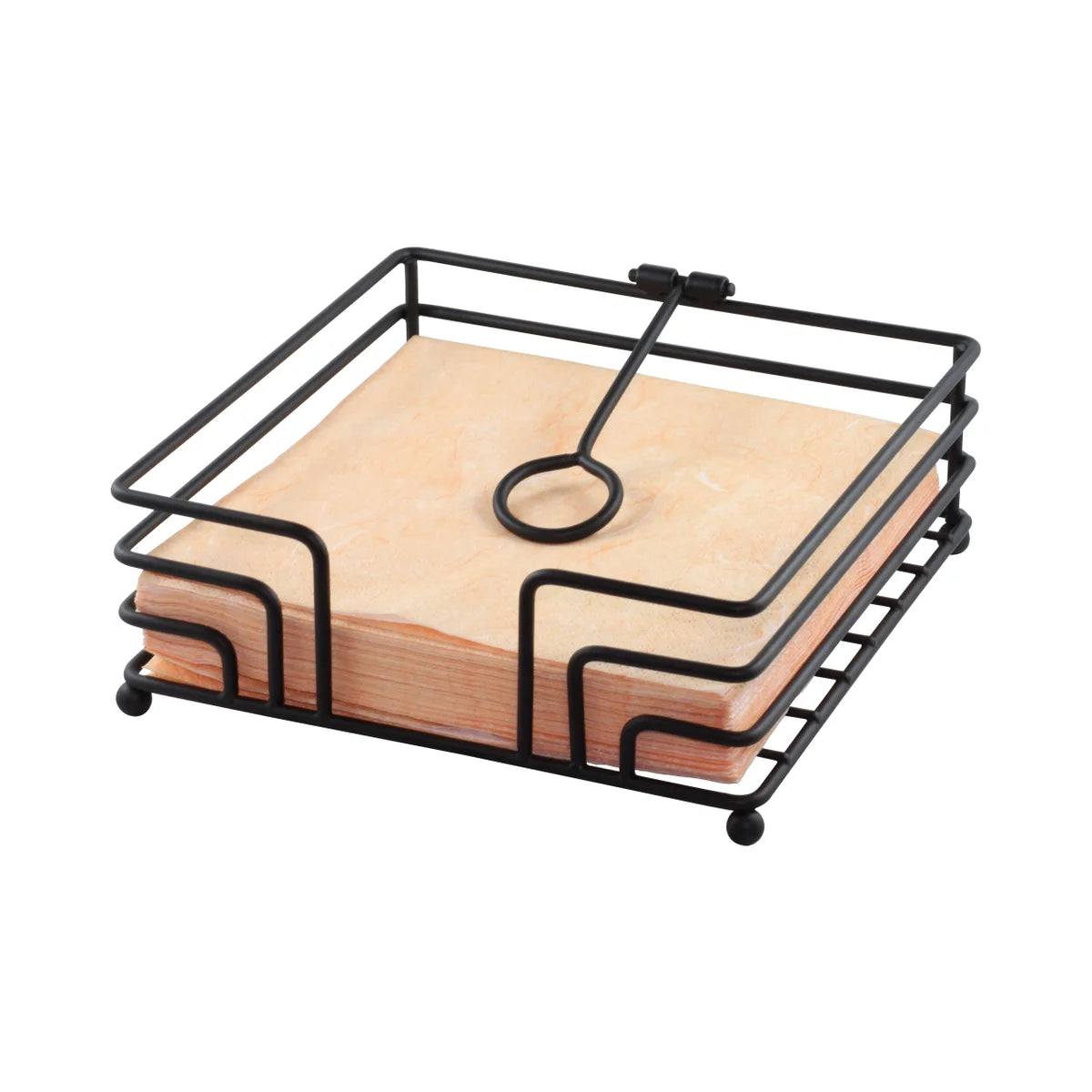 Napkin Holder, Luncheon, Black
