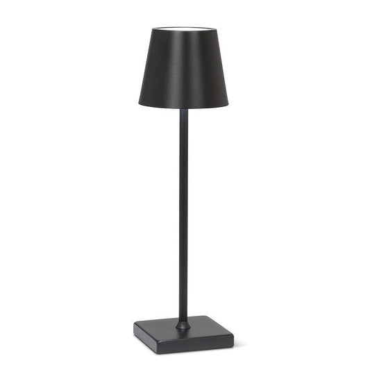 LED Table Lamp, Classic Shade, Black