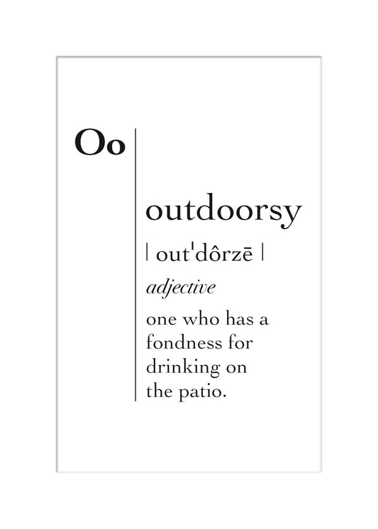 Card, All Occasion; Outdoorsy