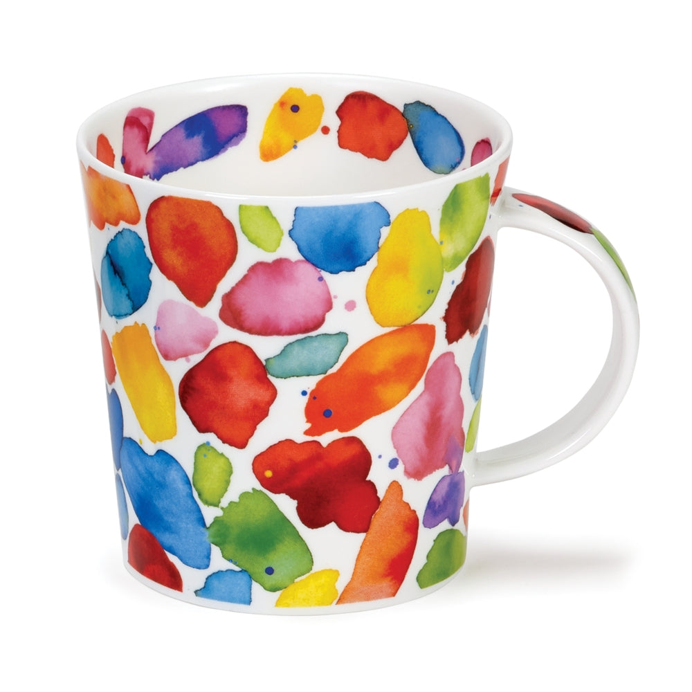 Dunoon Mug Lomond; Blobs Red