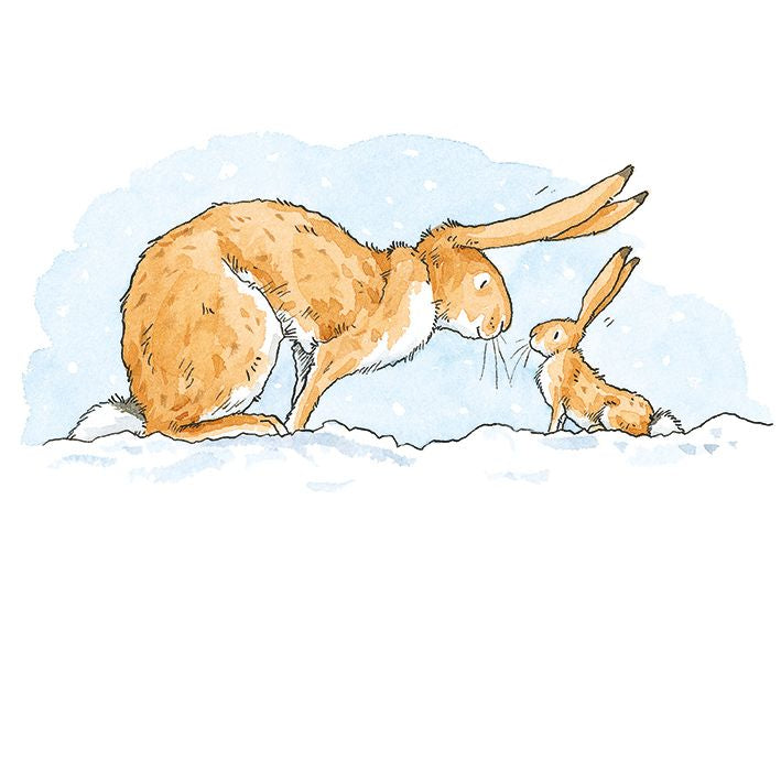 Box Card Christmas; Fun in the Snow