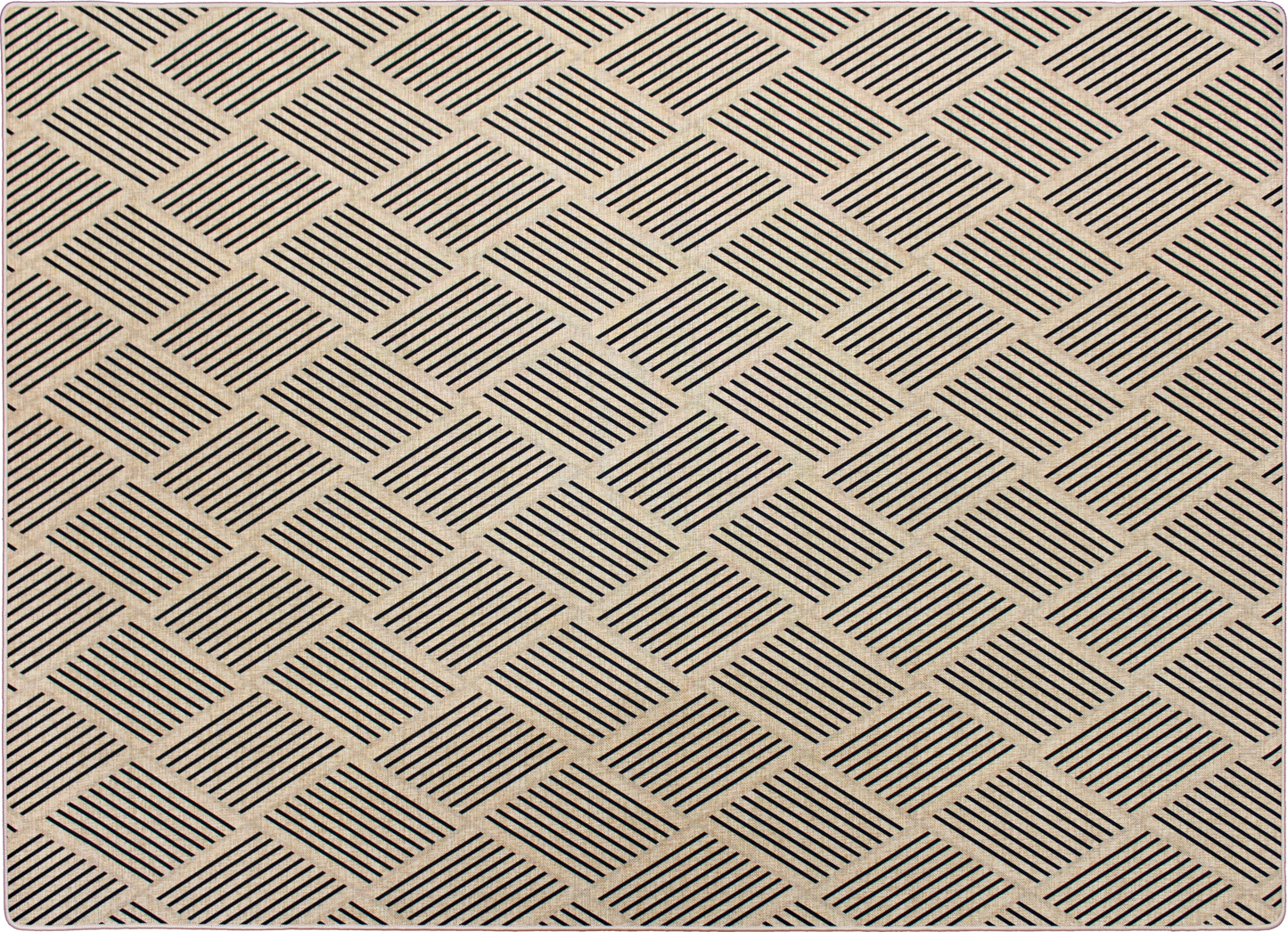 Doormat; Cadre Natural & Black