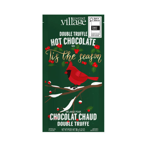 Hot Chocolate, Double Truffle Holly Berry Cardinal