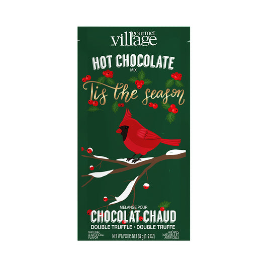 Hot Chocolate, Holly Berry Cardinal Double Truffle, Single