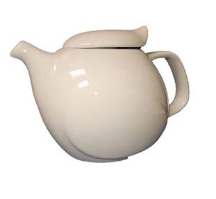 ChirpyPot Teapot, White
