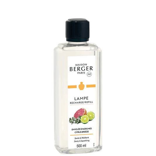 Maison Berger Paris,  Lamp Fragrance:  Citrus Breeze 500ml
