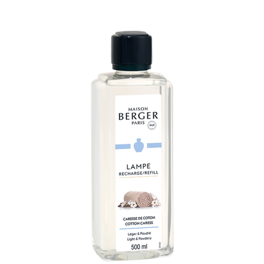Maison Berger Paris,  Lamp Fragrance:   Cotton Caress 500ml