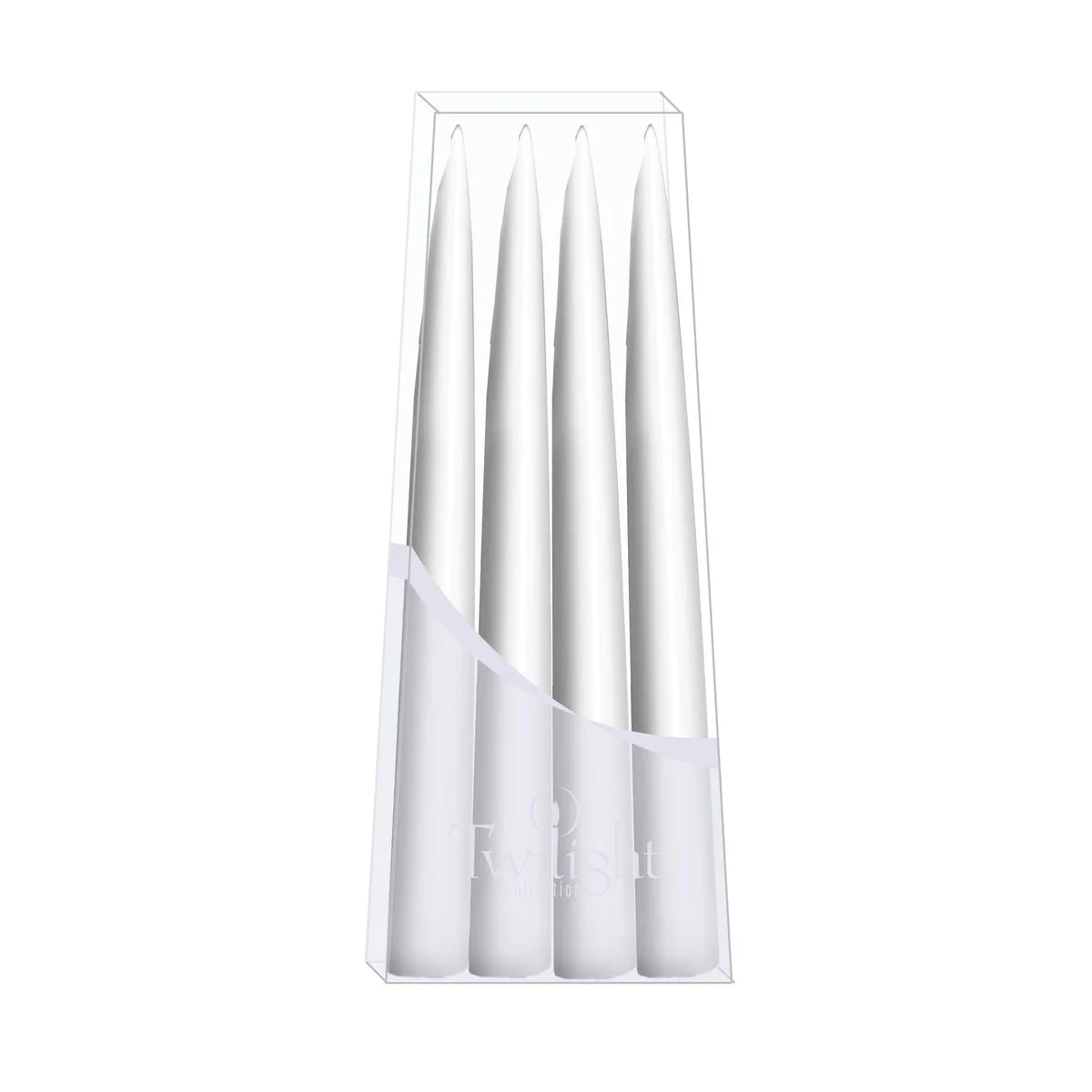 Candle, Taper Danish, 10" White