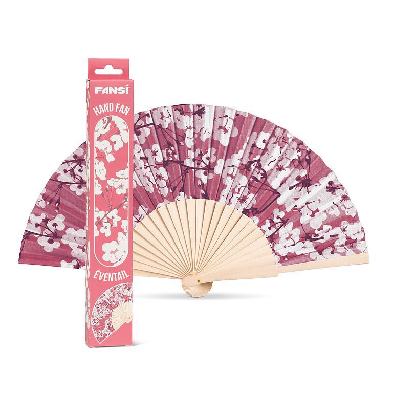 Hand Fan, Cherry Blossom
