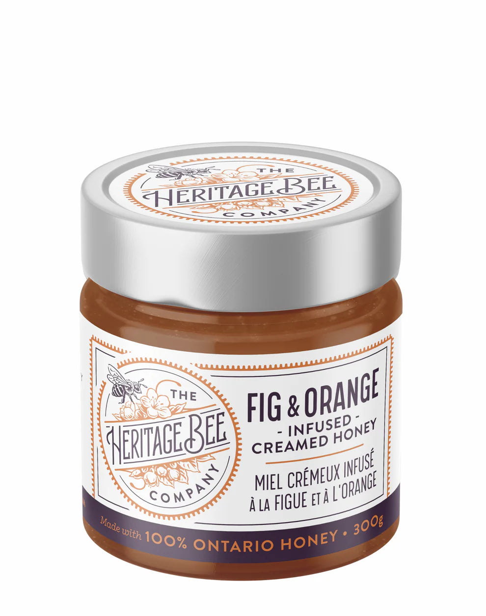 Honey, Heritage Bee, Fig & Orange Creamed Honey