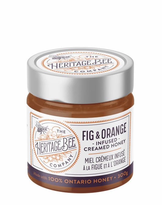Honey, Heritage Bee,  Fig & Orange Creamed Honey