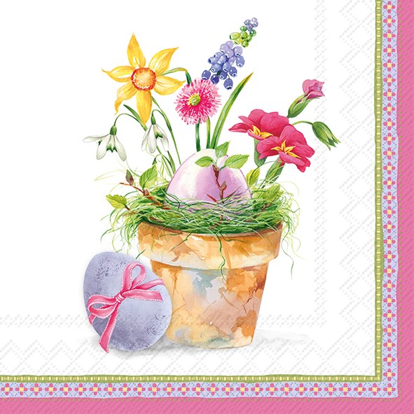 Napkin, Spring Flowers