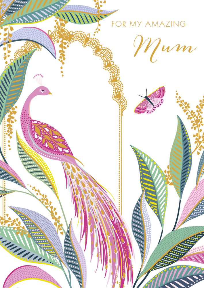 Card, Happy Mother's Day, For my Amazing Mum