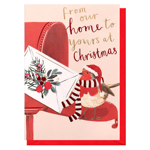 Card Christmas; from our home to yours