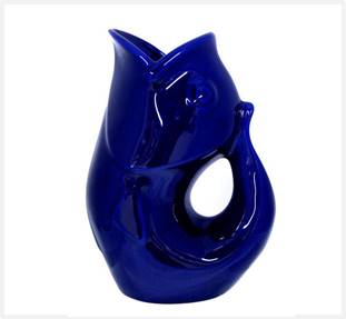 Gurgle Pot - LARGE Cobalt Blue