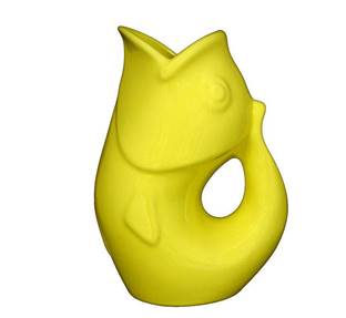 Gurgle Pot - Yellow  LARGE