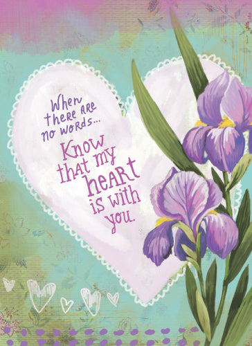 Card, Sympathy;  When there are no words