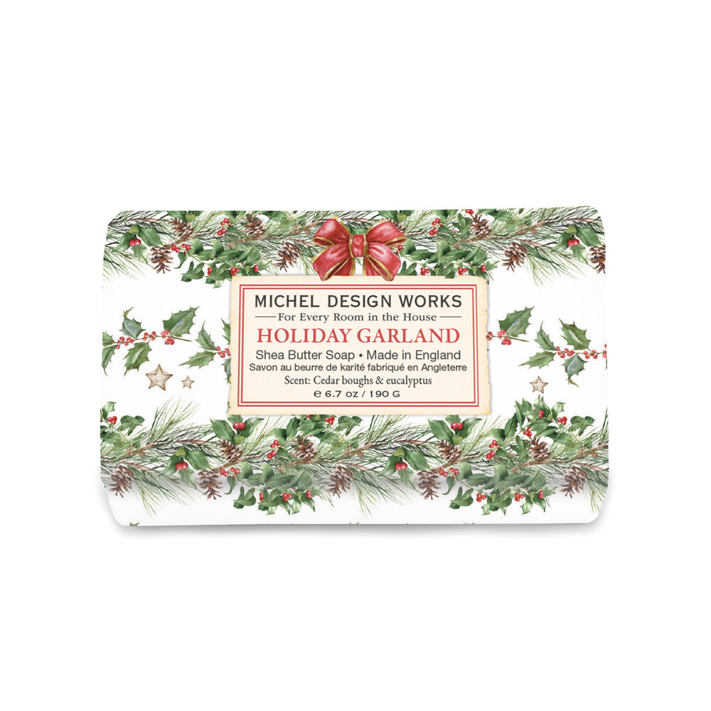 MICHEL Design, Holiday Garland - Shea Butter Soap