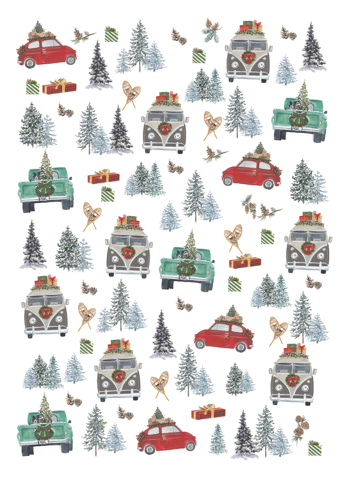 Tea Towel, Home for Christmas