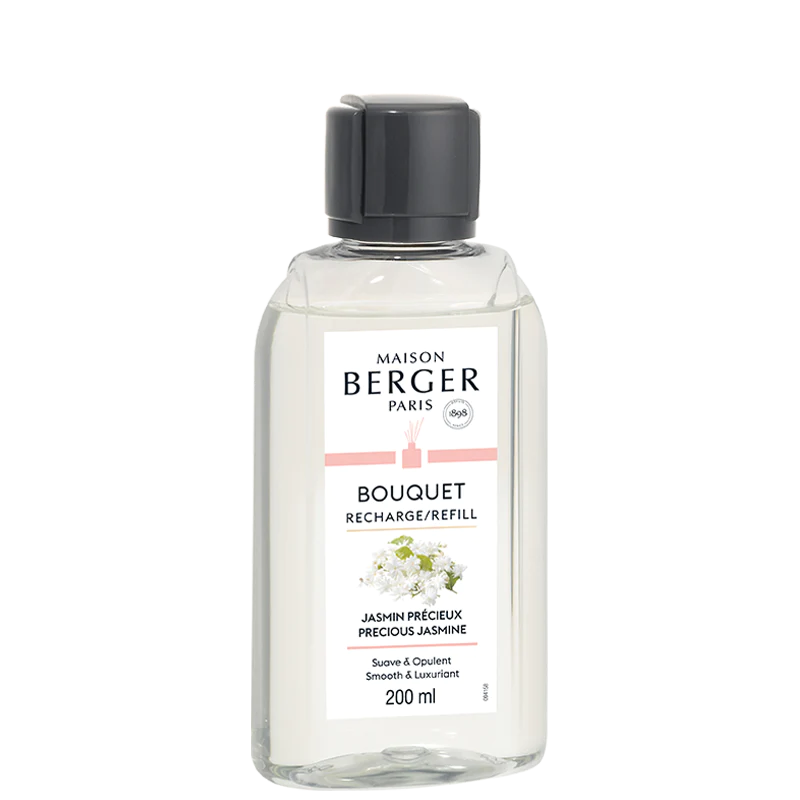 Maison Berger Paris,  Reed Diffuser: Refill Precious Jasmine