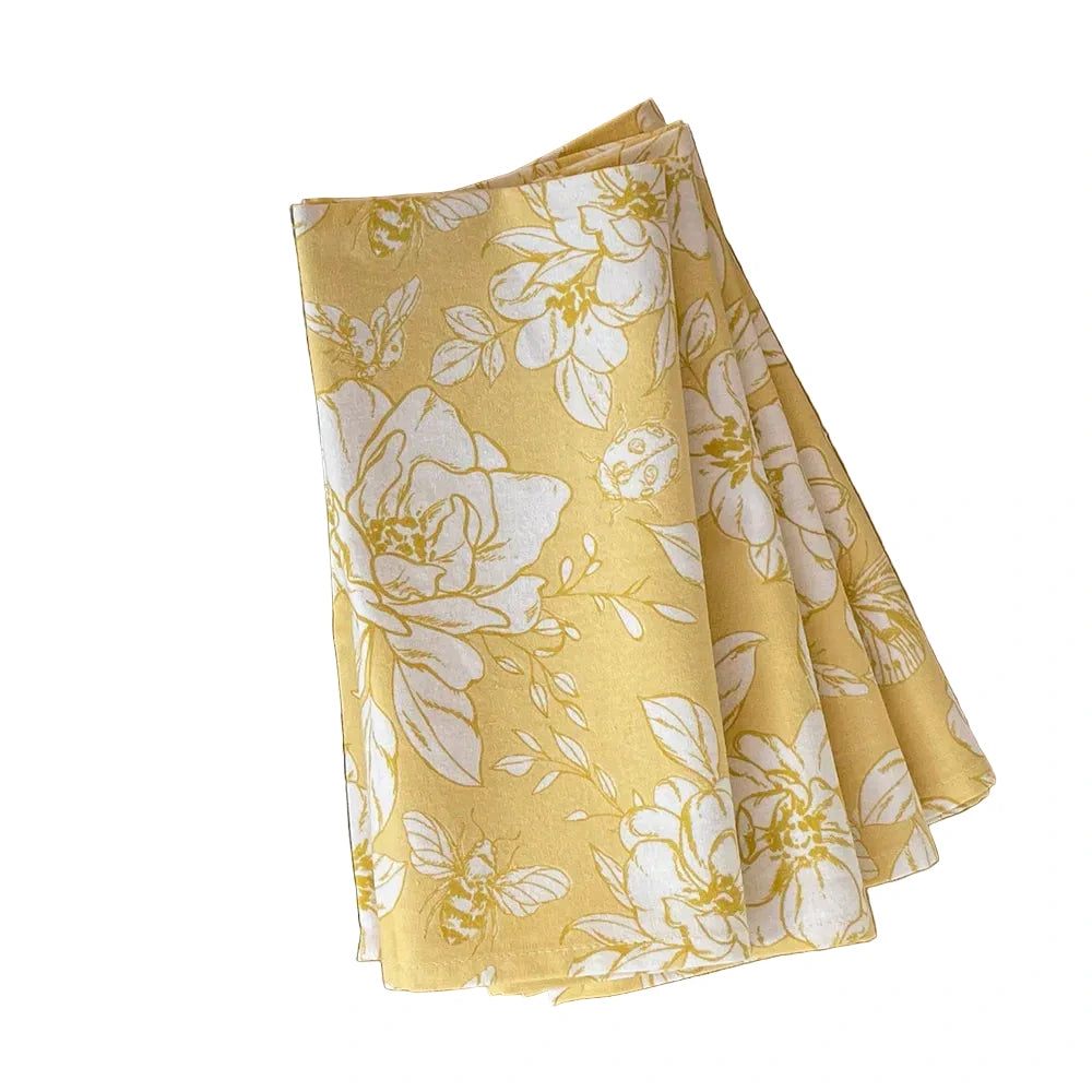 Napkin, Fabric,June Dijon, Set of 4