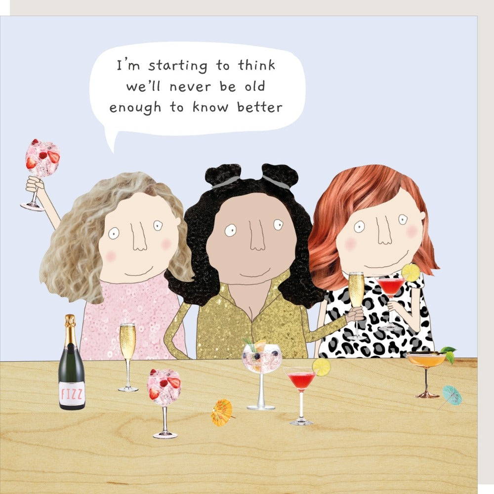 Card, All Occasion, I'm starting to think