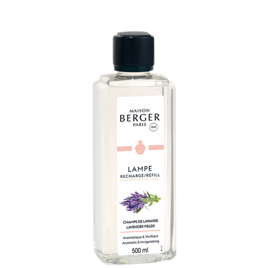 Maison Berger Paris,  Lamp Fragrance:   Lavender Fields 500ml