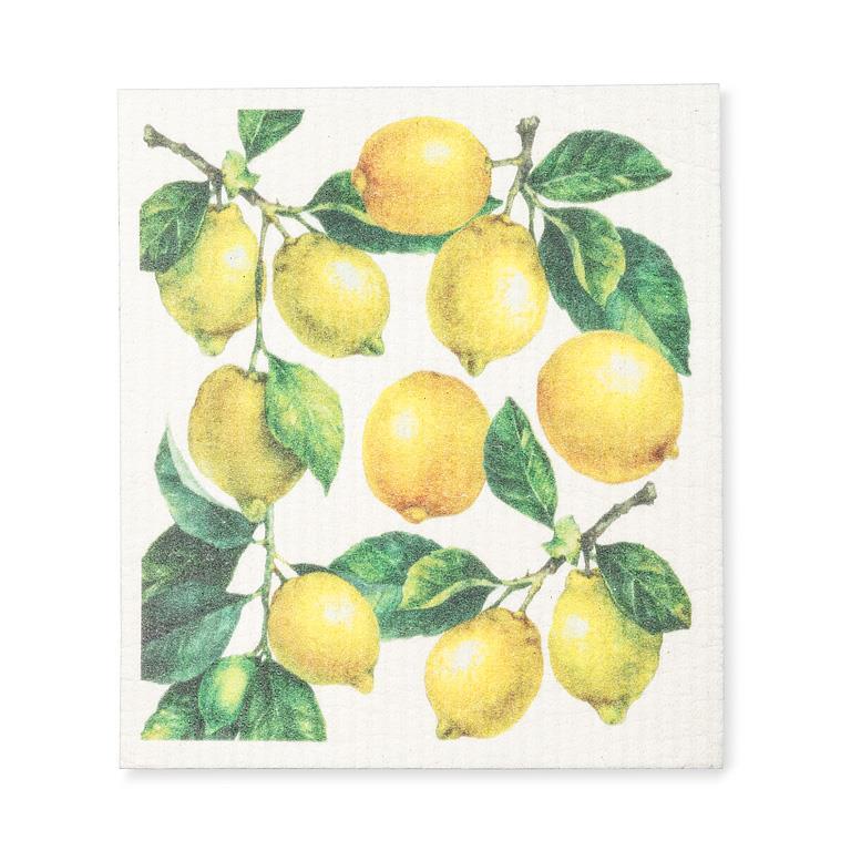 Dish Cloth - Swedish - Lemons