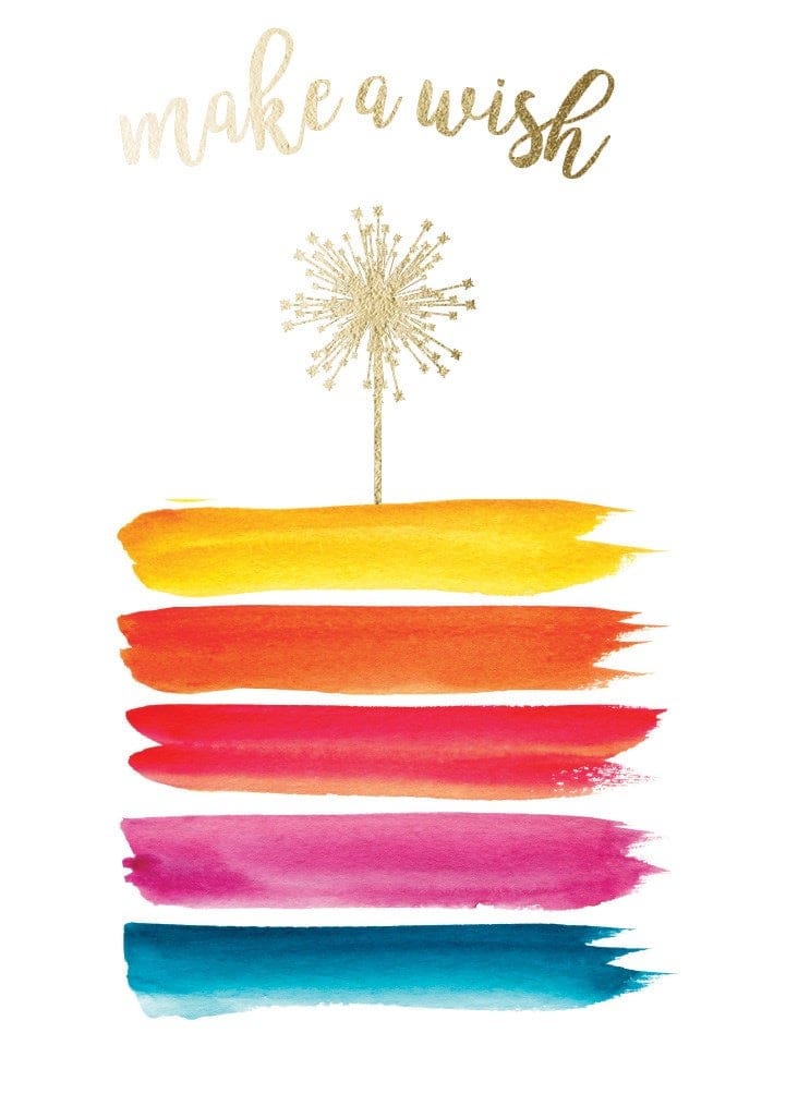 Card, Birthday, Make a Wish