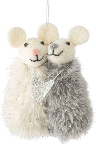 Ornament, Hugging Mice