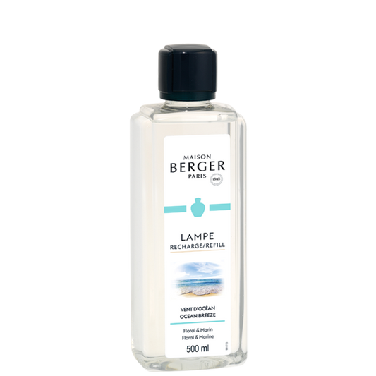 Maison Berger Paris,  Lamp Fragrance:   Ocean Breeze 500ml