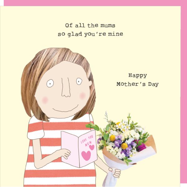 Card, Mother's Day, Of all the Mums