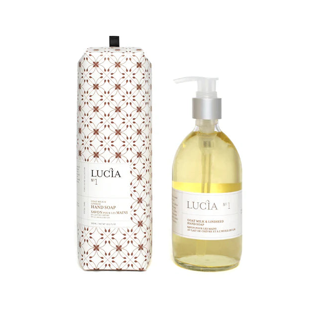 Lucia No. 1, Goat Milk & Linseed, Hand Soap Liquid