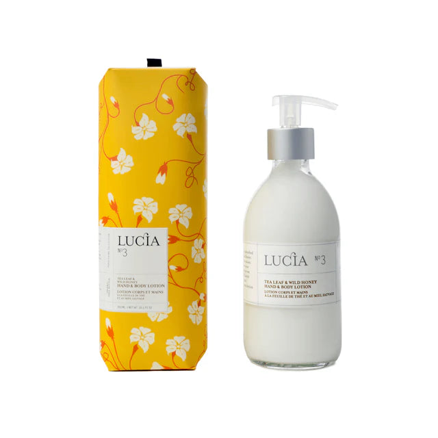 Lucia No. 3, Tea Leaf & Wild Honey Hand & Body Lotion