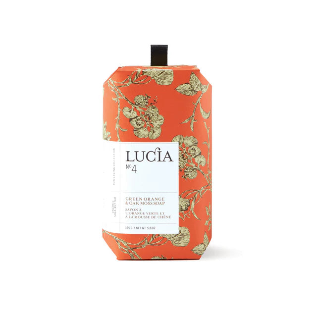 Lucia No. 4, Green Orange & Oak Moss Bar Soap