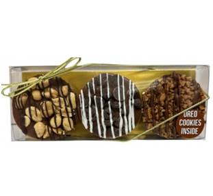 Chocolate 3pc Oreo Cookie Gift Box