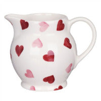 Emma Bridgewater 1/2 pint Jug - Pink Hearts