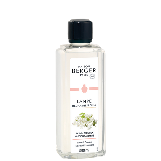 Maison Berger Paris,  Lamp Fragrance:   Precious Jasmine 500ml