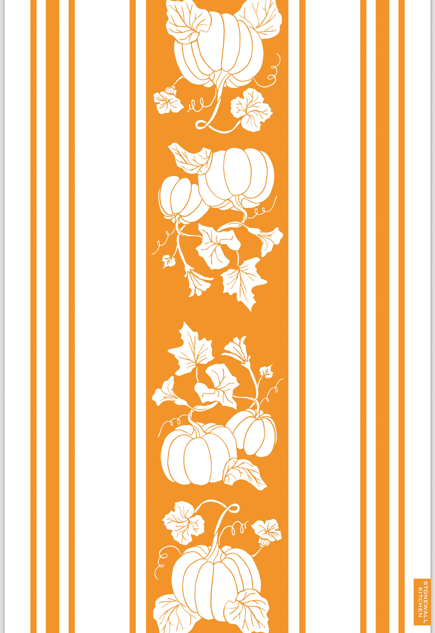 Tea Towel, MICHEL Design - Pumpkin Jacquard