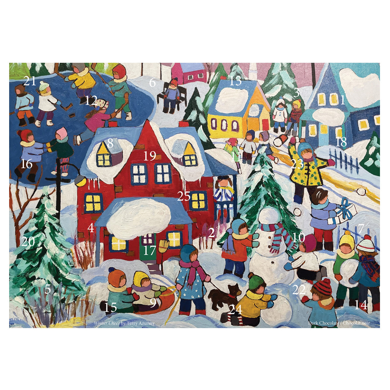 Rogers' Advent Calendar, Milk Chocolate