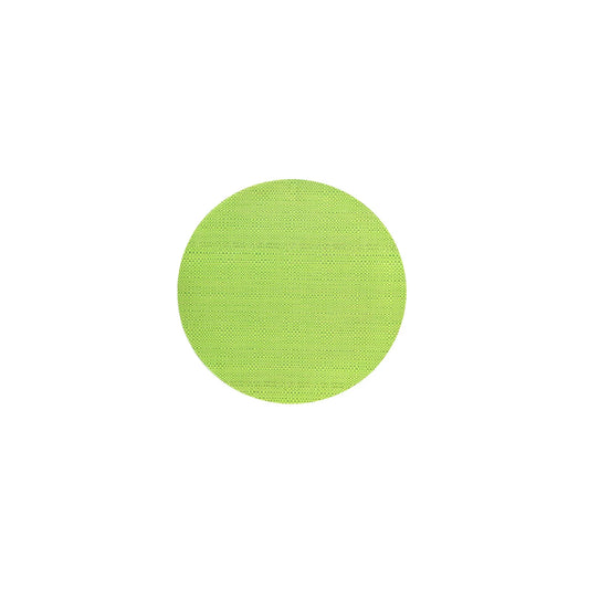 Basketweave Round Placemat Green