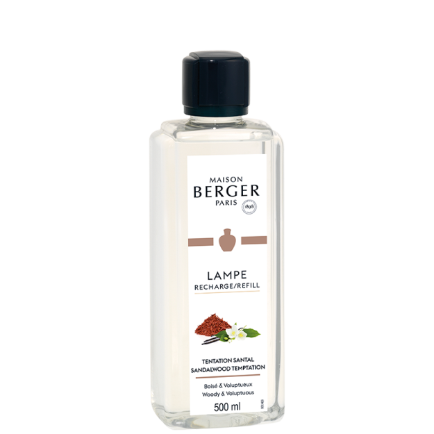 Maison Berger Paris, Lamp Fragrance: Sandalwood Temptation 500ml