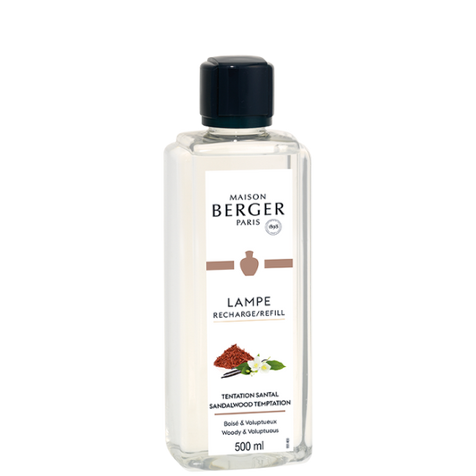 Maison Berger Paris,  Lamp Fragrance:   Sandalwood Temptation 500ml