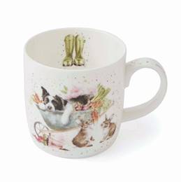 Wrendale Mug , Sleeping on The Job 11oz